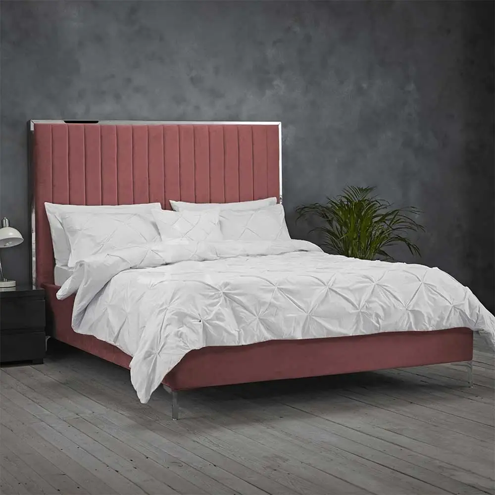 Grey-Velvet-King-Size-Bed-Frame-with-Mirrored-Headboard-1.webp