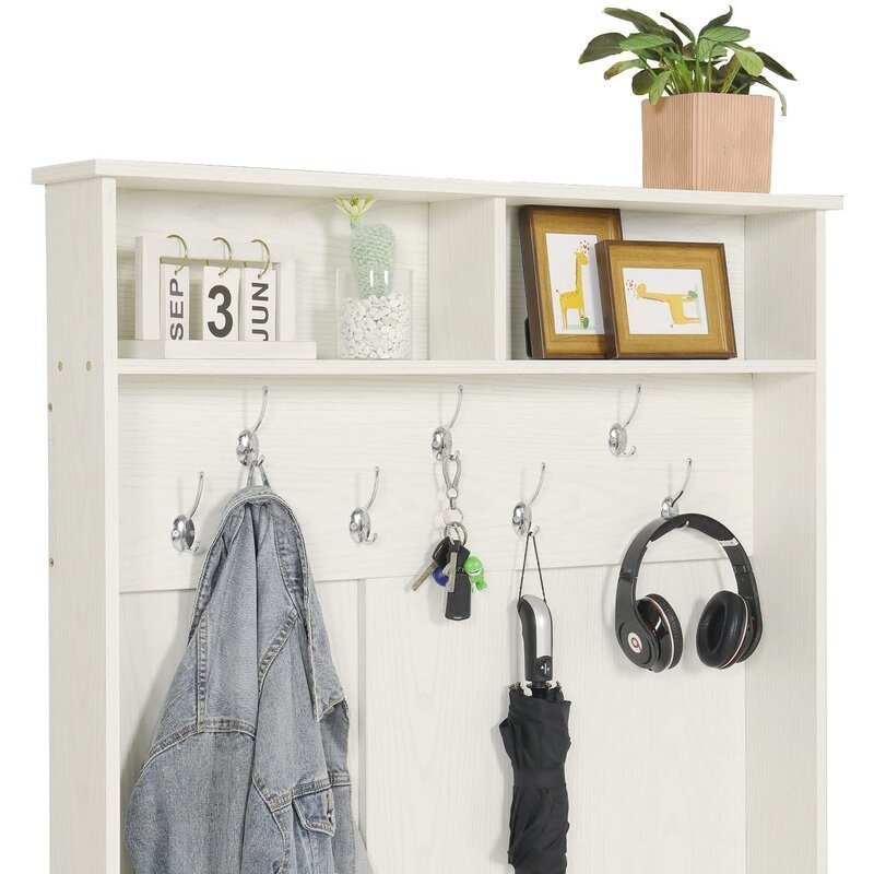 HallTreeWithStorageBench3-in-1EntrywayBenchWithCoatRackHallTreeWithBenchAndShoeStorageHallTreeWithAdjustableShoeStorageAndHangingHooksWhite-2.jpg
