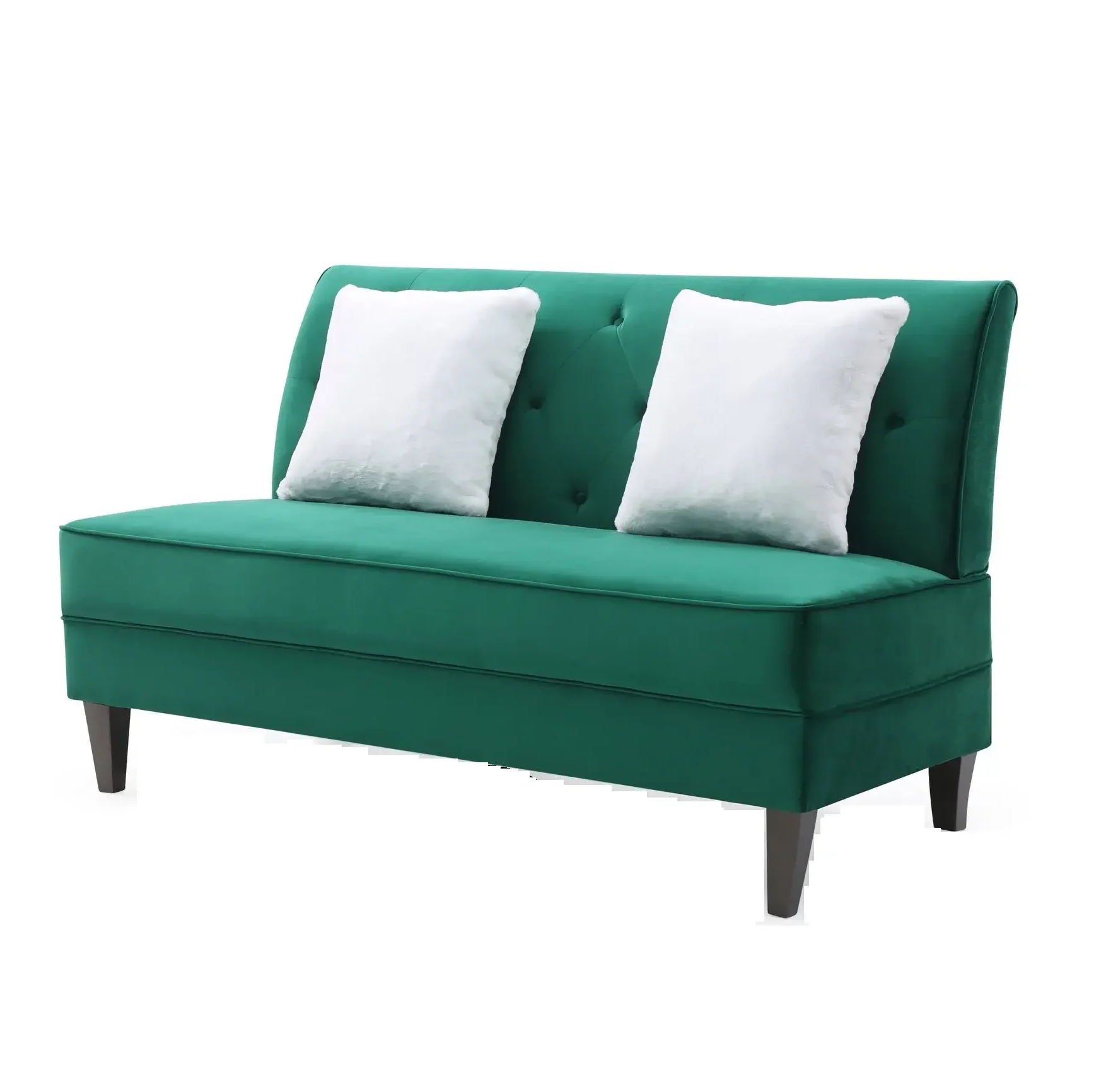 LYKE-Home-Green-Armless-Sofa-1-scaled-1-e1708785801201.webp