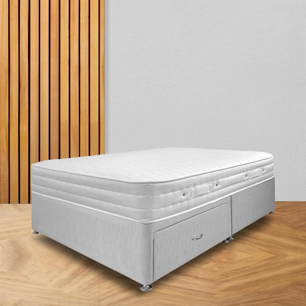 Memory-Mattress-with-Grey-2-Drawer-Platform-Divan-Bed-–-Fatima-Furniture.webp