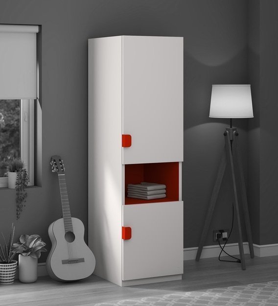 milky-way-1-door-wardrobe-with-red-knob-by-casacraft-milky-way-1-door-wardrobe-with-red-knob-by-casa-zu2zln.jpg