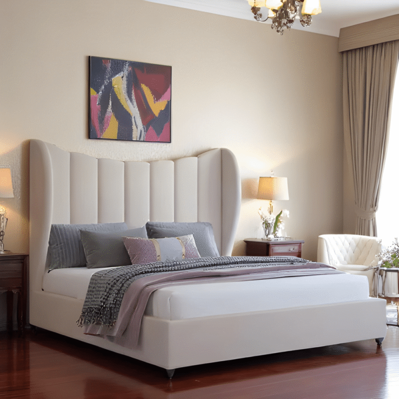 Monarch Wingback Bed